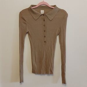 H&M long sleeve cargo top sz. XS